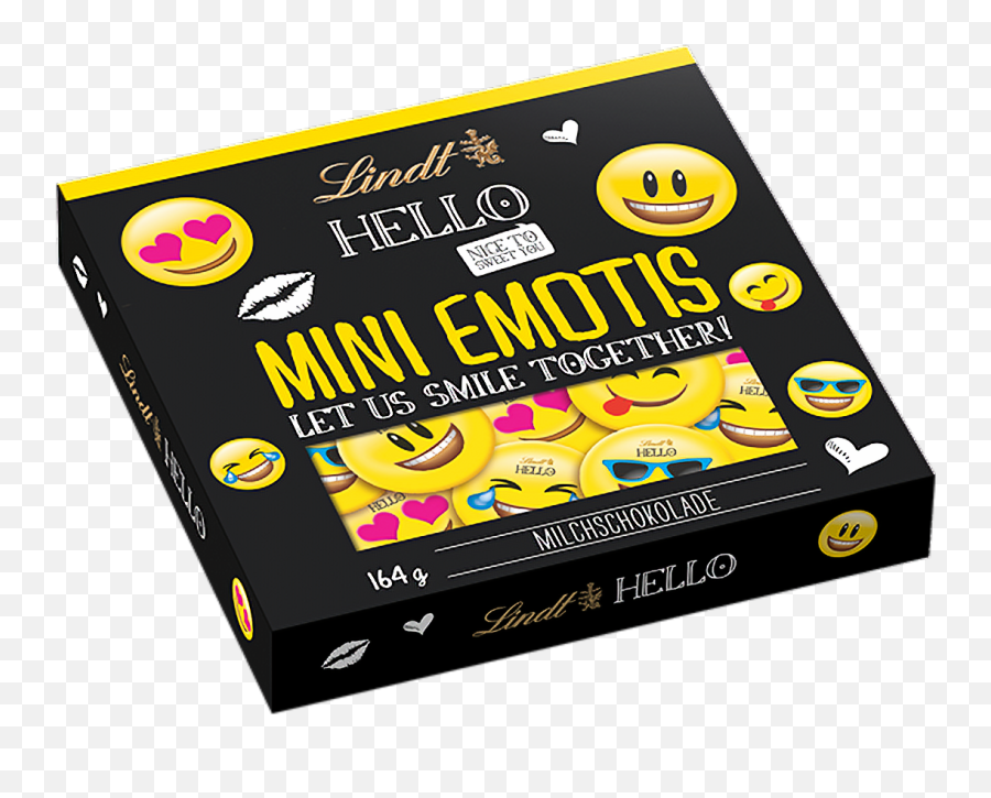 Lindt Hello Mini Emojis Gift 164g - Lindt Hello Mini Emotis,Gift Emojis
