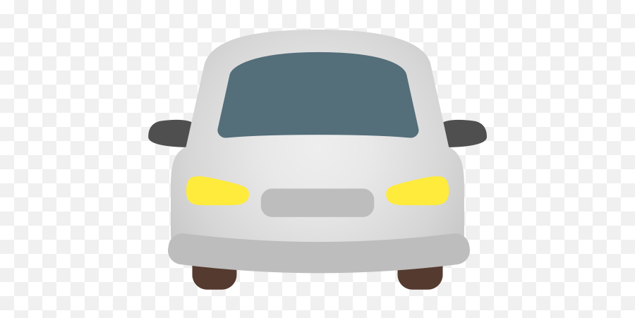 Oncoming Automobile Emoji - Voiture Emoji,Stock Android Emoji