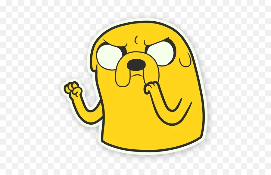 Tanuki 2 Whatsapp Stickers - Stickers Cloud Adventure Time Jake The Dog Fighting Emoji,Tanuki Emoji
