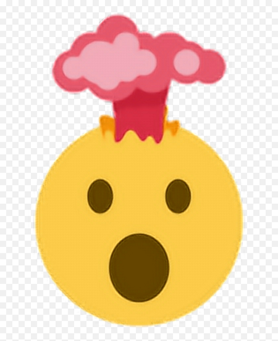 Clipart Explosion Emoji Clipart Explosion Emoji Transparent - Mind Blown Emoji Twitter,Shocked Emoji