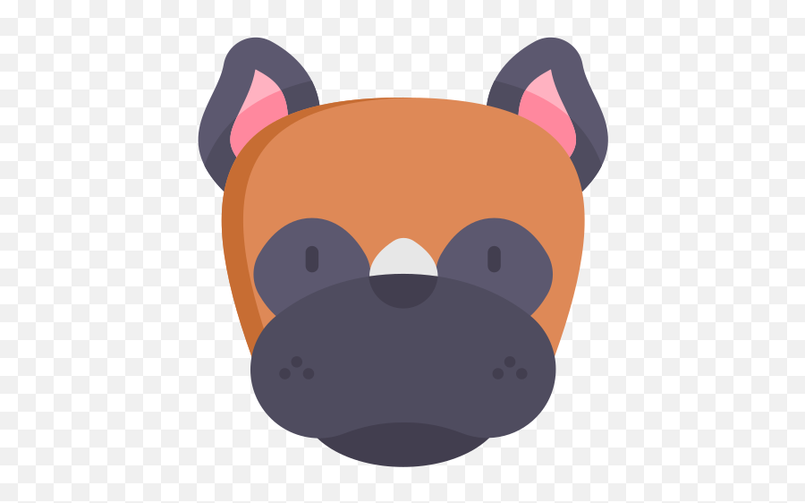 Freetoedit Freestickers Icon Boxer Dog - Cartoon Emoji,Boxer Emoji