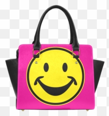 Happy People Classic Shoulder Handbag - Handbag Emoji,Emoji Bags