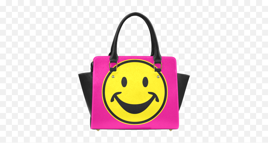 Happy People Classic Shoulder Handbag - Handbag Emoji,Emoji Bags