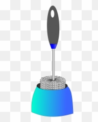 Toilet Brush Clip Art Wc Bathroom - Emoji