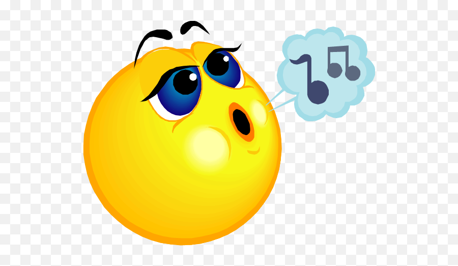 Songs - Gif Animé Siffleur Emoji,Thanks Emoticon