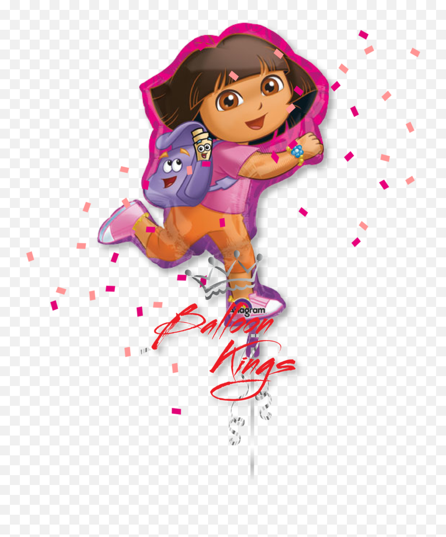 Dora The Explorer - Dora The Explorer Balloons Emoji,Dora Emoji