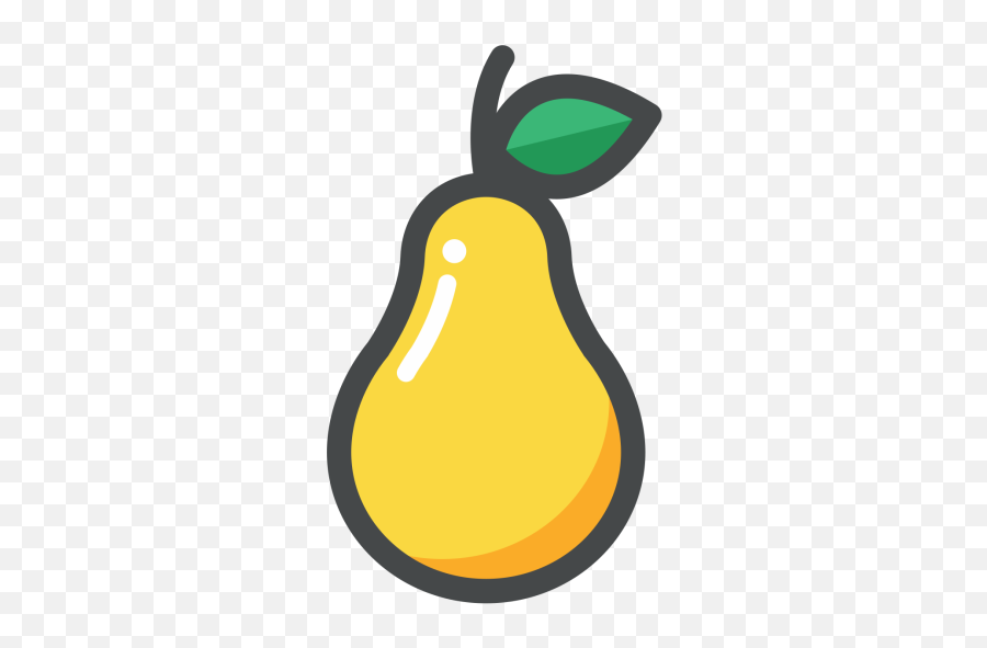 Cartoon Pear Png Picture - Fruit Png Icon Cartoon Emoji,Pear Emoji