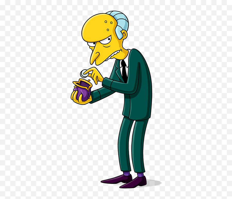 Burns Simpsons Mrburns Excelente Moneda - Mr Burns Simpsons Emoji,Mr Burns Emoji