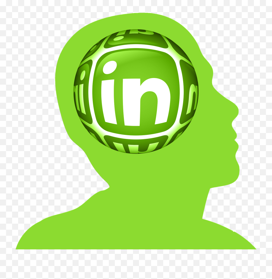 Head Circle Linkedin Networks Internet - Icon Emoji,Easter Island Head Emoji
