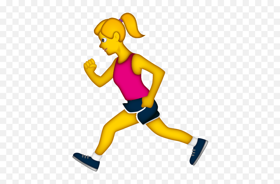 Emoji - Cartoon,Running Man Emoji