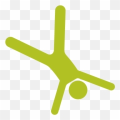 Gymnastics Clipart Cartwheel Gymnastics Cartwheel - Airplane Emoji,Cartwheel Emoji