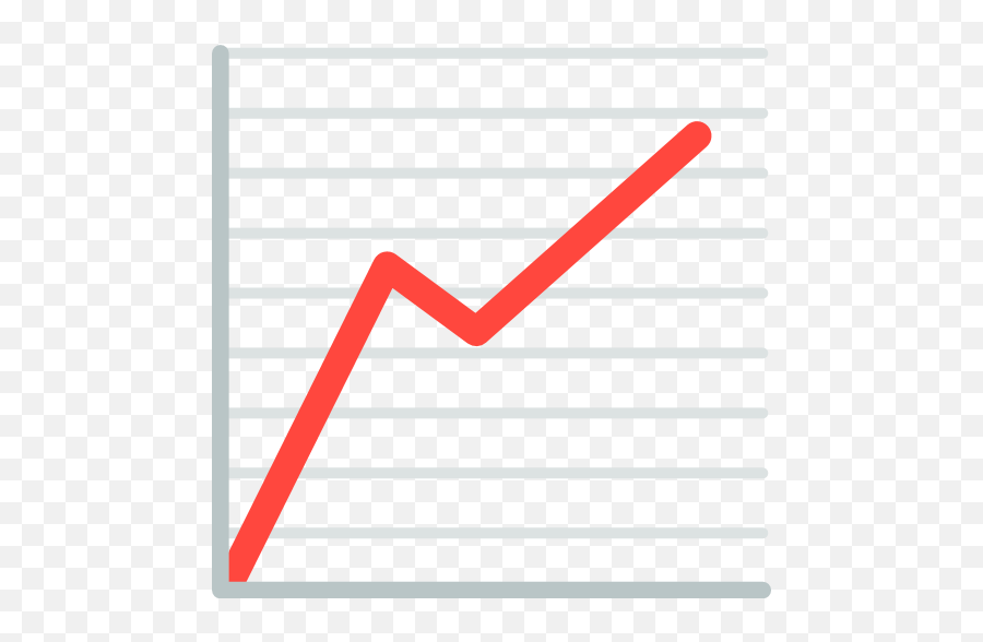 Chart With Upwards Trend Emoji For - Grafica Emoji,Iphone Emoji Chart