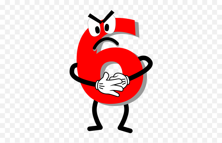 Angry Red 6 - Six Afraid Of Seven Answer Emoji,Pig Emoji