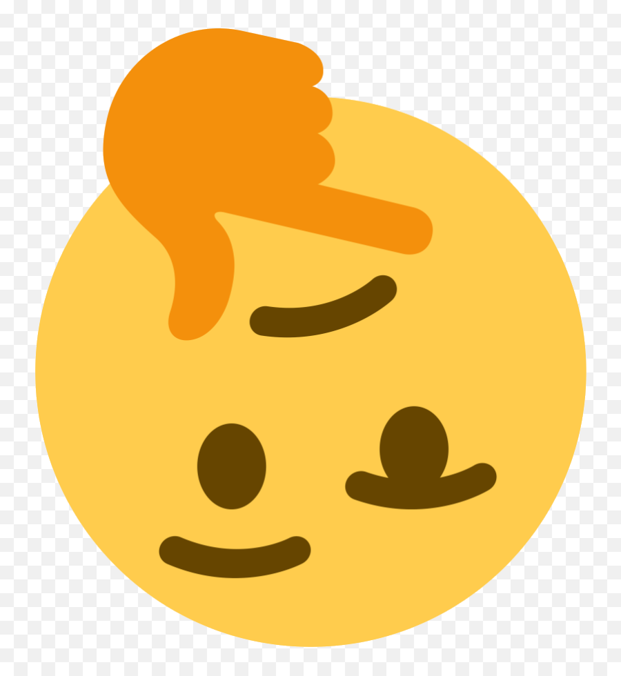 Thinking Emoji - Discord Emoji Thinking Emoji Meme Png,Upside Down Emoji.