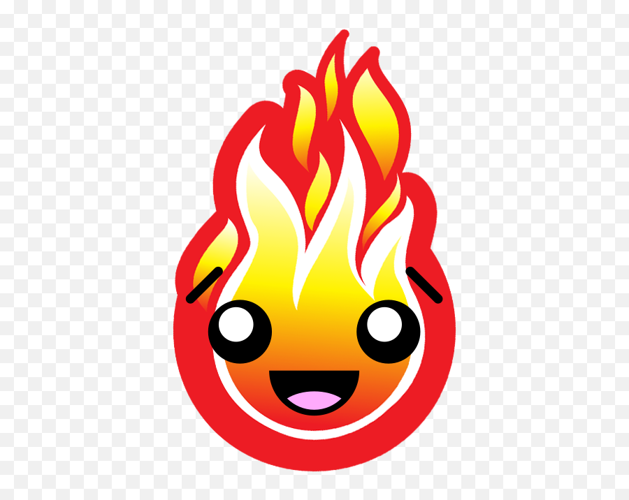 Hot Fire Flame Emojis - Fire Ball,Heat Emoji