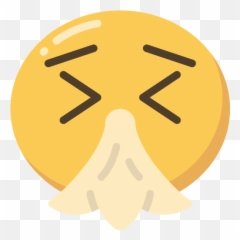 Sneeze - Tissue Icon Png Emoji