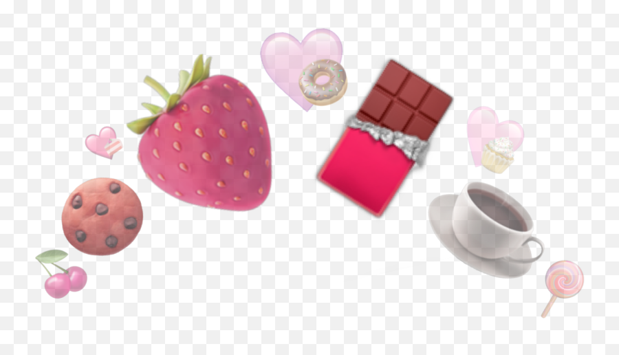 Stickers Used Arent Mine Food Emoji Foodemoji Foodcro - Strawberry,Scale Emoji