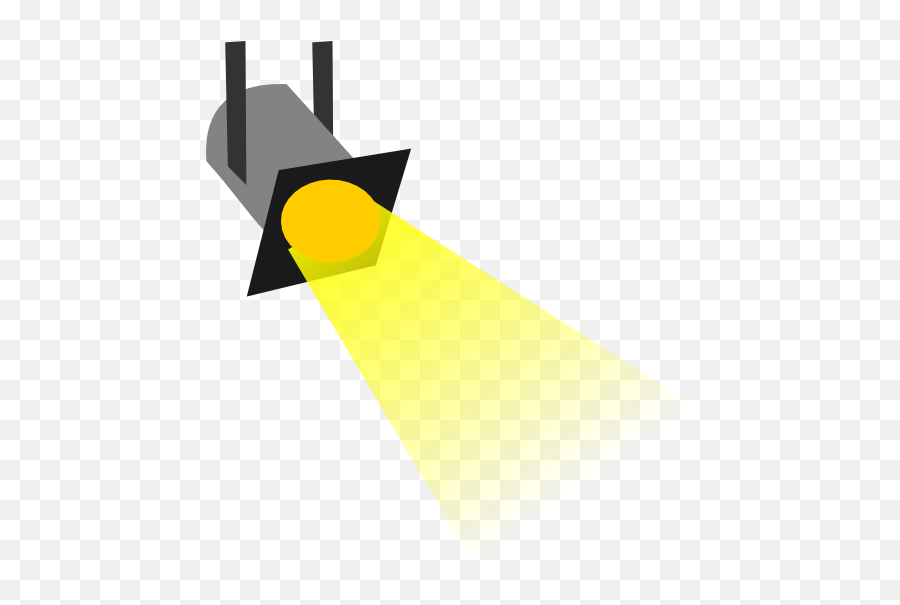 Theatre Clip Art - Spot Light Clip Art Emoji,Spotlight Emoji