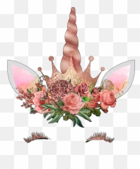 Unicorn Face Transparent Png Clipart - Background Emoji