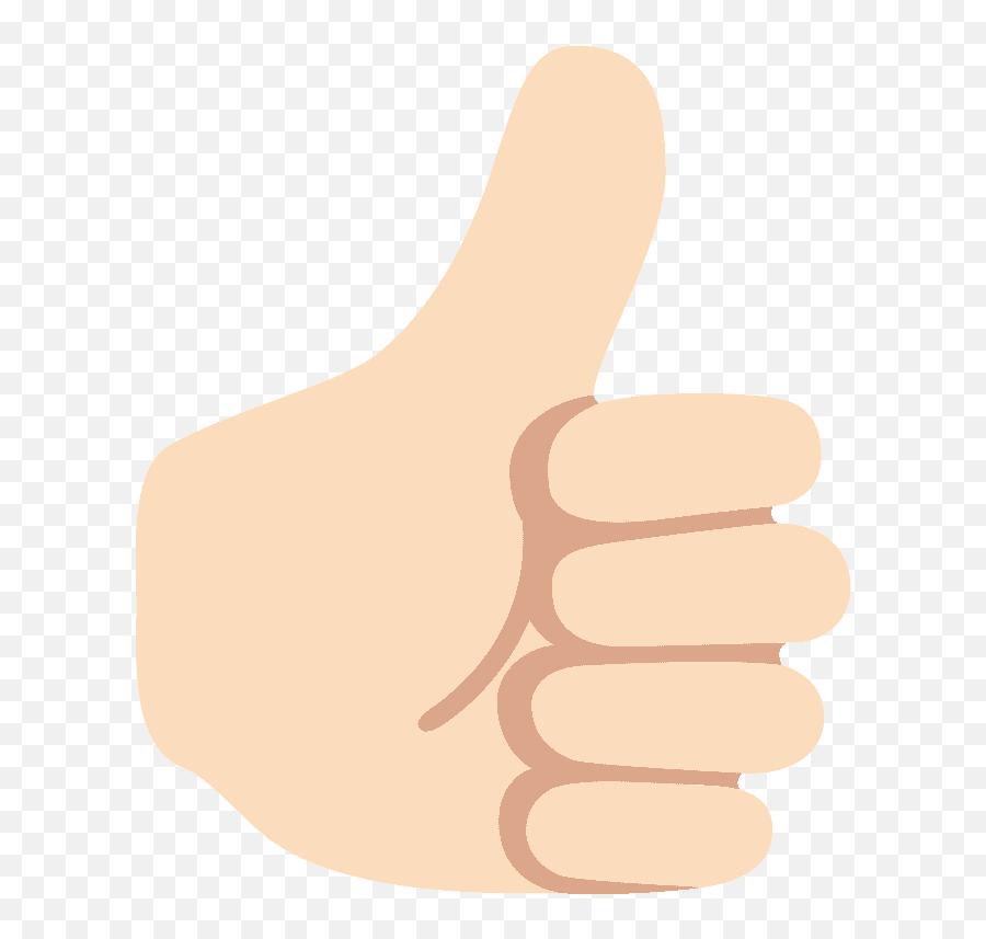 Thumbs Up Emoji Clipart Free Download Transparent Png - Sign Language,Emoji Thumbs Up