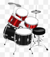 Drums - Cartoon Drum Kit Emoji,Drums Emoji