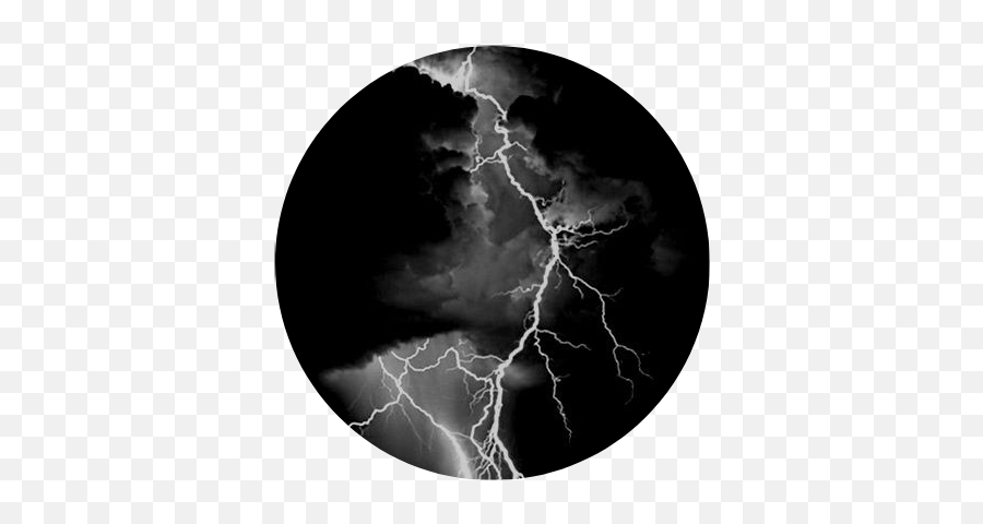 Tumblr Aesthetic Black Thunder Sticker - Lightning Surge Protector Home Emoji,Thunderstorm Emoji