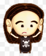 Little Rocker Stickers For Whatsapp - Fictional Character Emoji,Rocker Emoji