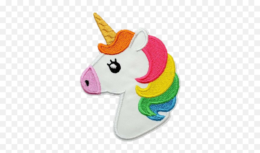 Unicorn Emoji Patch Sticker - Unicorn,Crochet Emoji