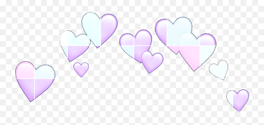 Pastel Purple Emoji Hearts Sticker By Josephine - Girly,What Is The Purple Emoji