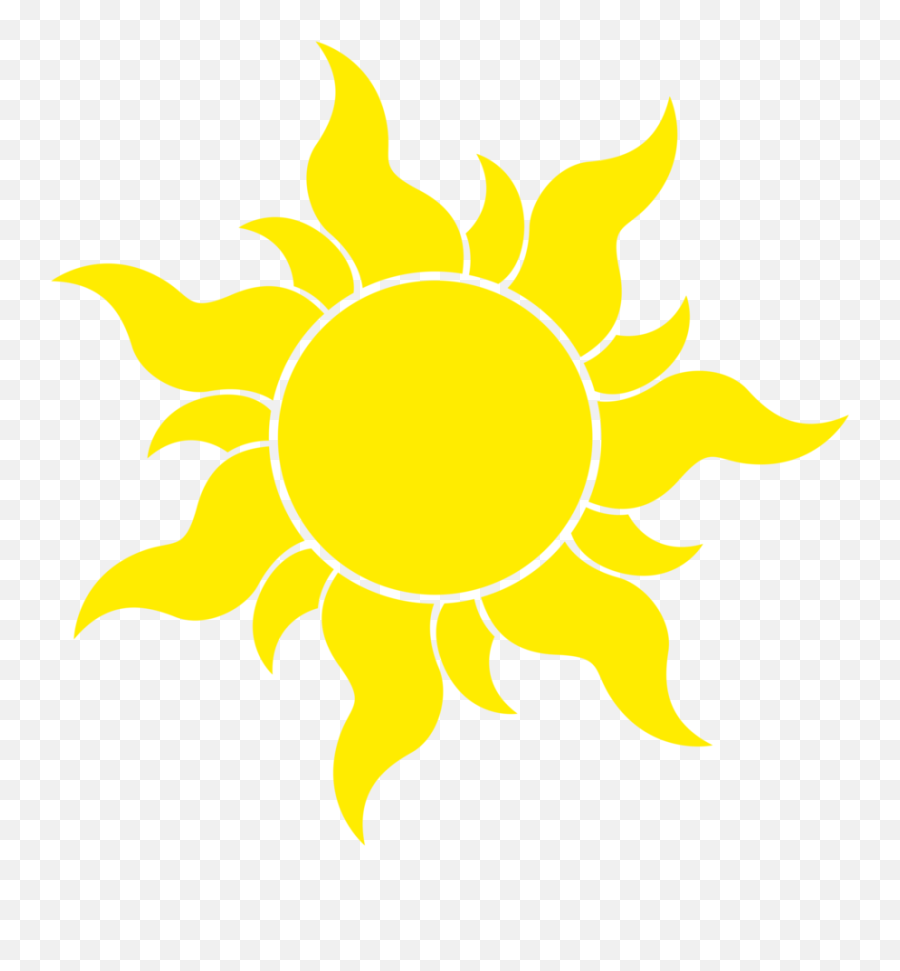 Sun Pattern For Banner If We Ever Have A Girl A - Tangled Sun Clipart Emoji,Thinking Emoji Sun