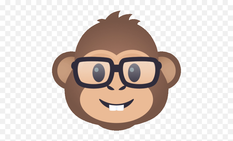 Nerd Monkey Joypixels Gif - Nerdmonkey Monkey Joypixels Discover U0026 Share Gifs Crying Monkey Emoji,Android Nerd Emoji