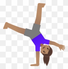 Medium Skin Tone Emoji - Somersault