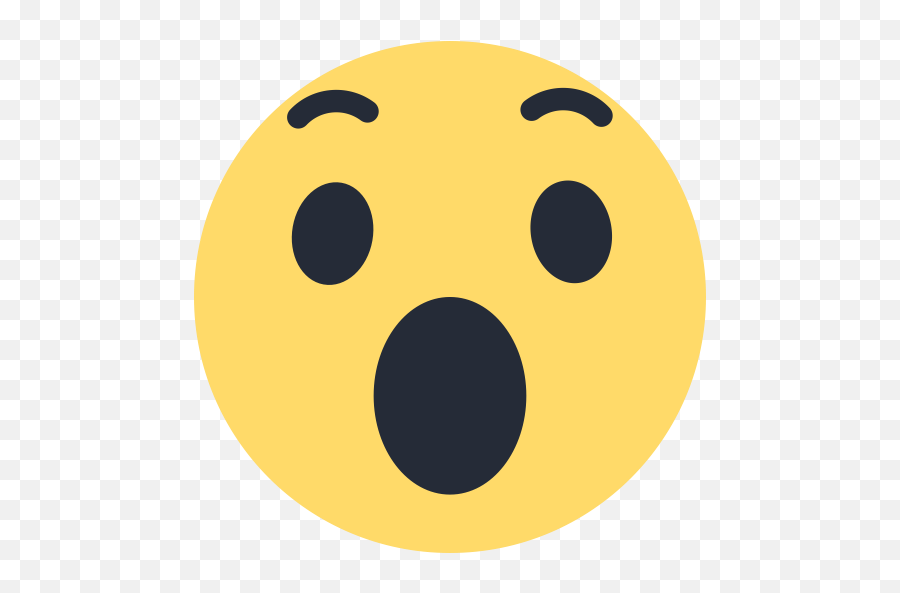 Emoticon Icon At Getdrawings - Facebook Reactions Wow Png Emoji,Awkward Emoji