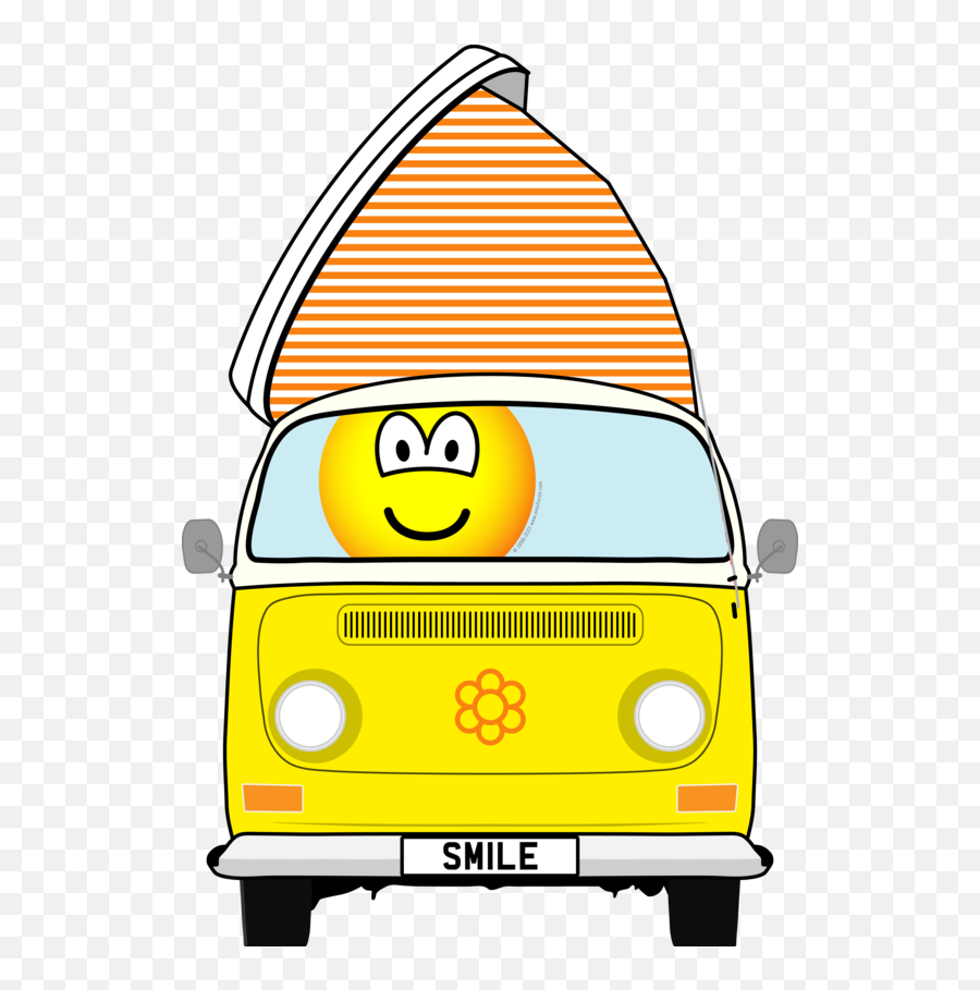 Camper Emoticon Emoji,Bus Emoji
