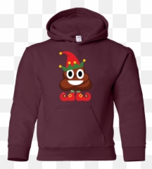 Elf Poop Emoji Funny Christmas Youth,Emoji Sweater