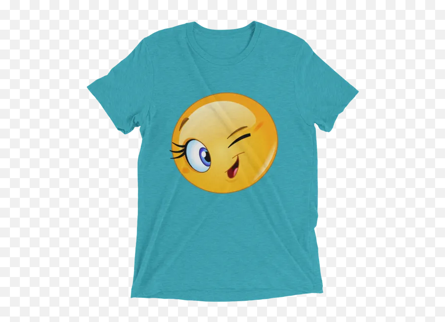 Female Emoji Winking Tshirt Funny - Arizona T Shirts,Face And Piano Emoji