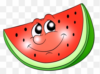 Watermelon Clipart Cucumber Melon Watermelon Cucumber Melon - Watermelon Animation Emoji,Melon Emoji