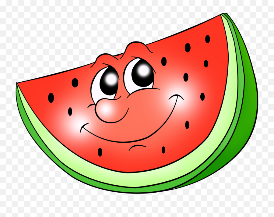 Watermelon Clipart Cucumber Melon Watermelon Cucumber Melon - Watermelon Animation Emoji,Melon Emoji