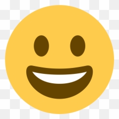 Twemoji2 1f600 - Twitter Grinning Emoji,Happy Emoji