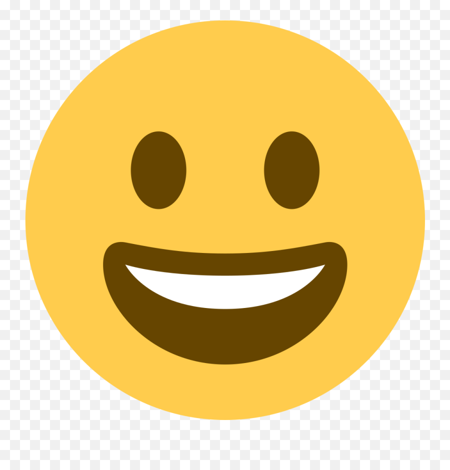 Twemoji2 1f600 - Twitter Grinning Emoji,Happy Emoji