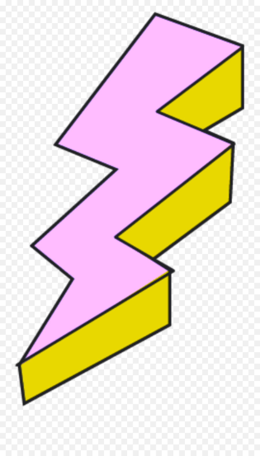 Lightning Lightningbolt Bolt - Clip Art Emoji,Lightning Strike Emoji