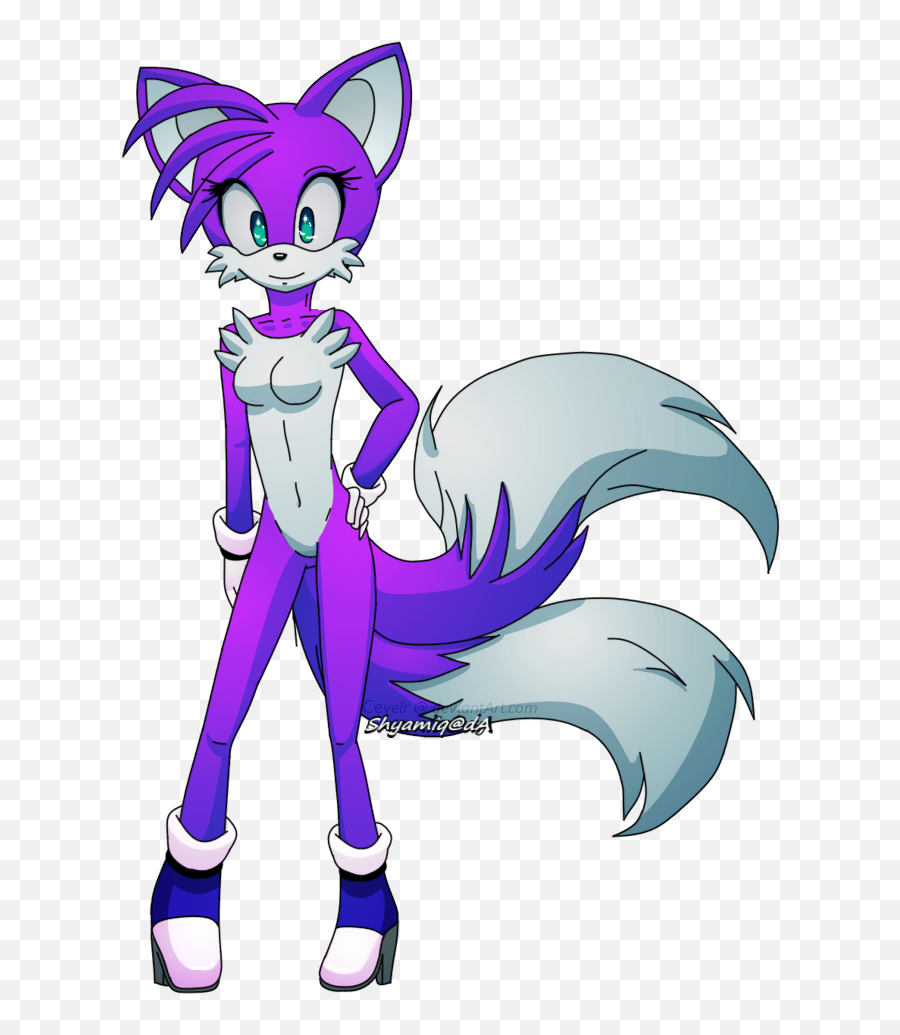 This Is My Oc Lilia The Fox - Fem Tails Emoji,Fox Emoji Android
