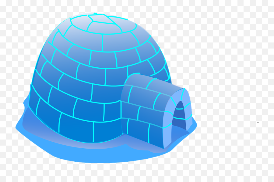 Igloo Eskimo Home - Types Of Houses Igloo Emoji,Pole And House Emoji