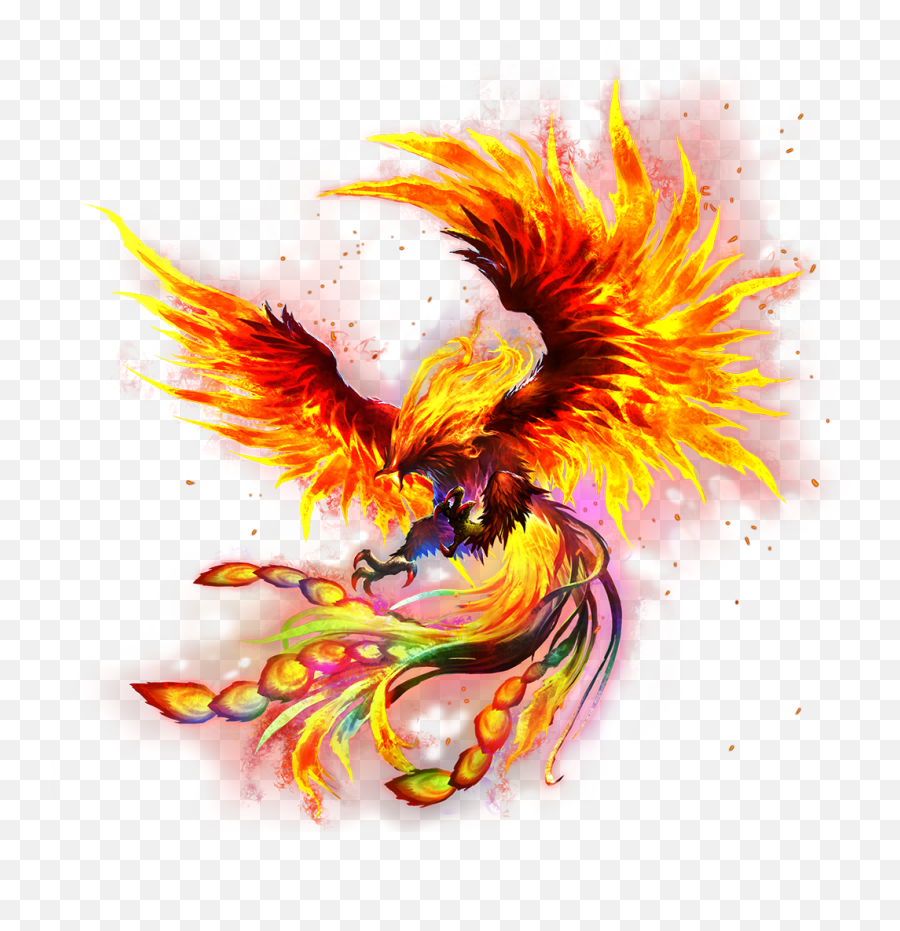 Phoenix Bird - Phoenix Ikki Emoji,Phoenix Emoji