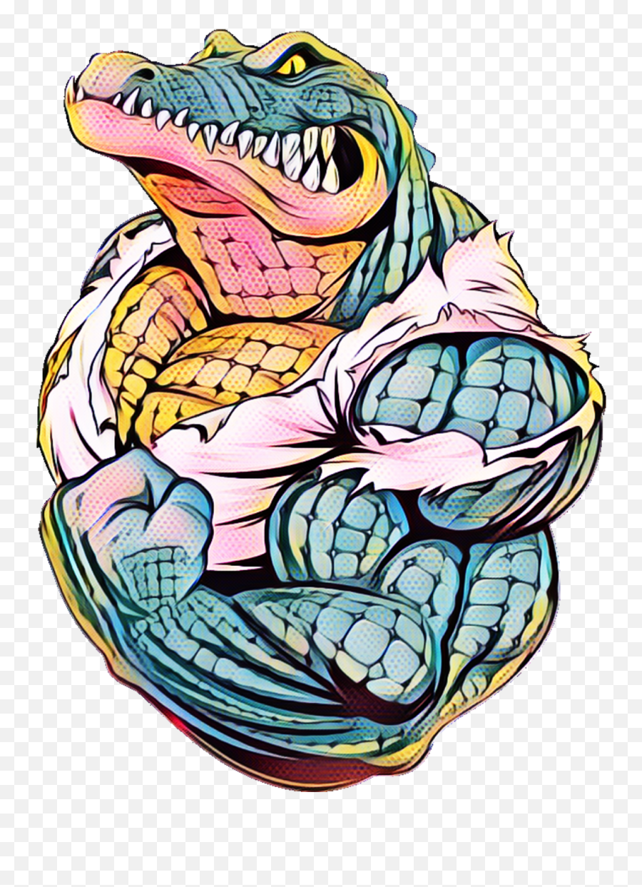 Gator - Sticker By Kaylee Karina Valdez Alligator Desenho Emoji,Gator Emoji