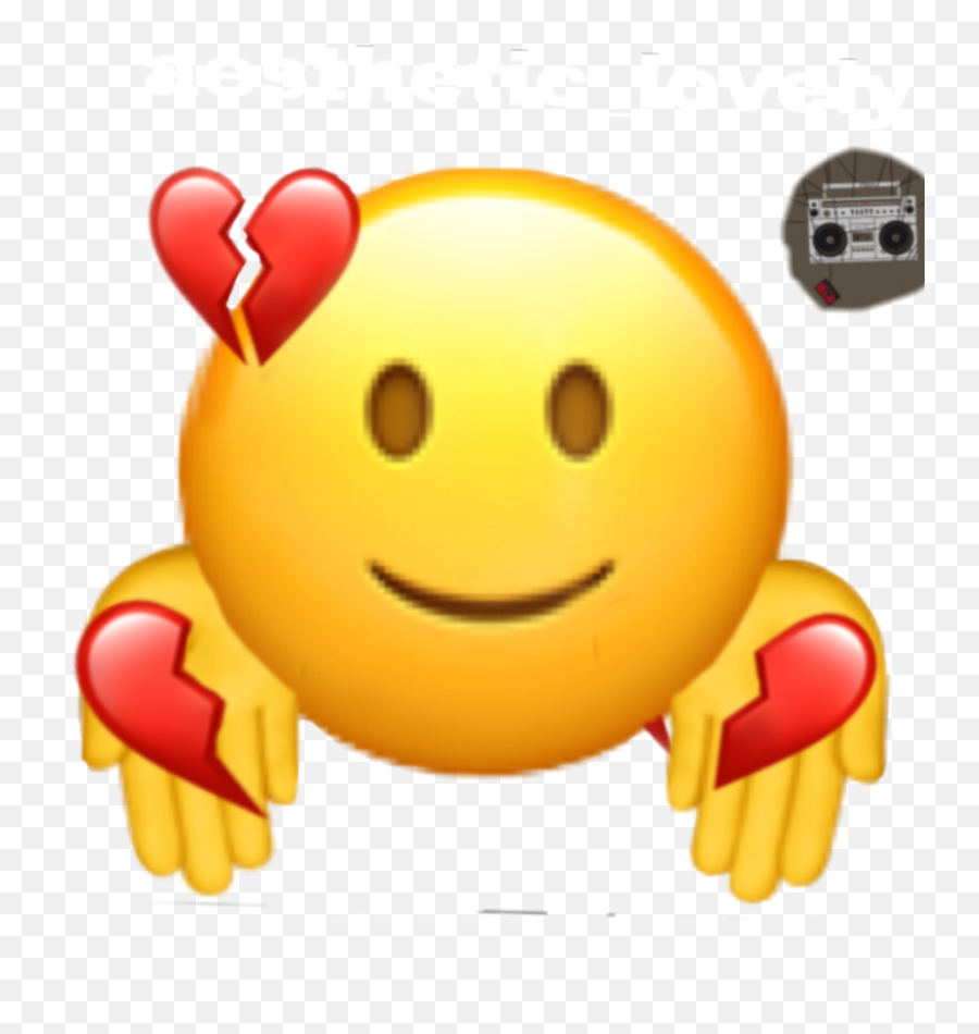The Newest Emojis Stickers On Picsart - Heart Broken Sad Emoji,Newest Emojis