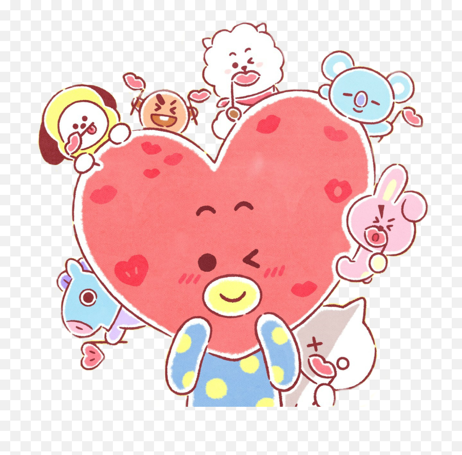 Tata Bt21 Koya Rj Shooky Mang Chimmy Tata Cooky Bt21 - Rj Y Tata Bt21 Emoji,Bt21 Emoji