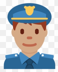 Twemoji12 1f46e - Clown Cop Emoji