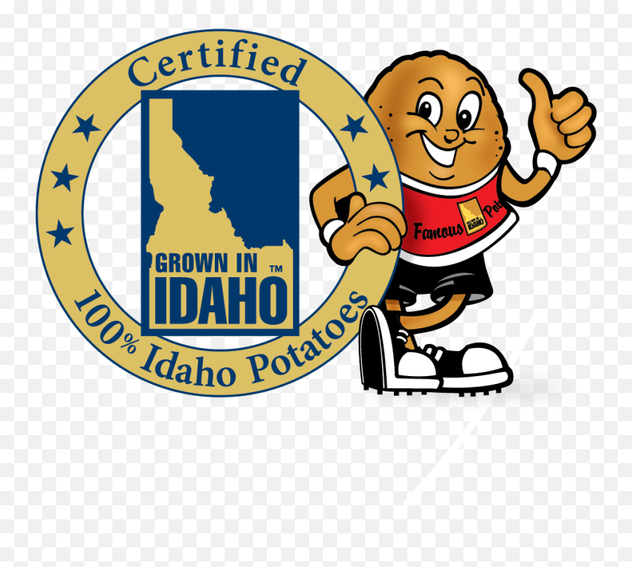 Idaho Potato Clipart - Idaho Potato Commission Emoji,Baked Potato Emoji
