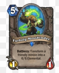 Furbolg Mossbinder Evasion Leyline Manipulator Reveals - Hearthstone Cards Emoji